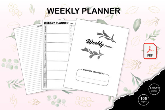 Evaluating the KDP Interior Weekly Planner for Digital Publishing