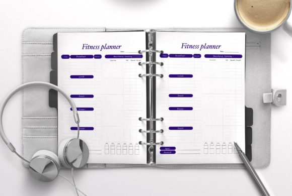 Fitness Planner Dark Blue: A Comprehensive Tool for Organized Health Management