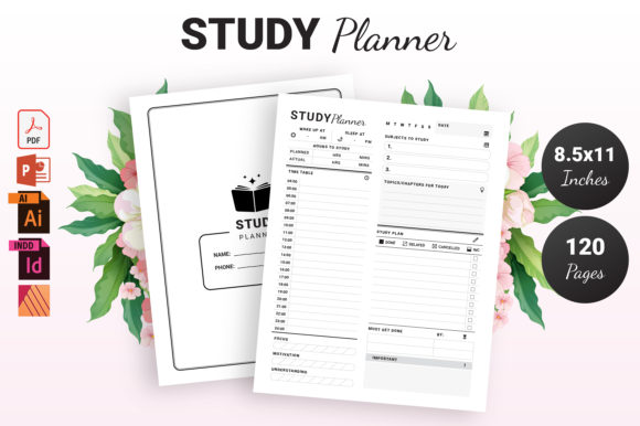 Study Planner - KDP Interior: A Strategic Asset for Self-Publishers